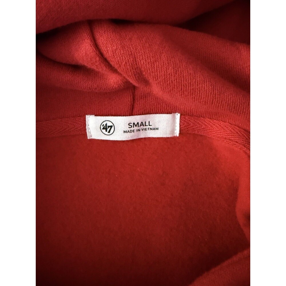 ’47 Ohio State Buckeyes 2024 CFP National Champions Hoodie Women’s S NWT Red - Picture 9 of 12
